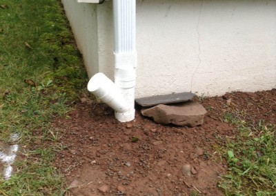 Drainage, Gutter, Downspout Installation - After